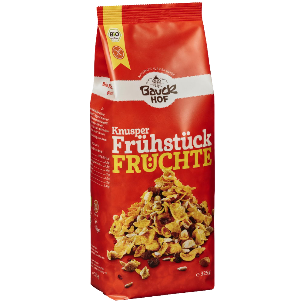 Knusper Frühstück Früchte glutenfrei (325gr) | 13444