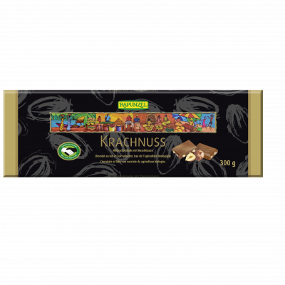 Krachnuss Vollmilchschokolade Haselnuss (300gr)